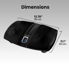 Alternate image 6 for HoMedics&reg; Shiatsu Select Foot Massager with Heat