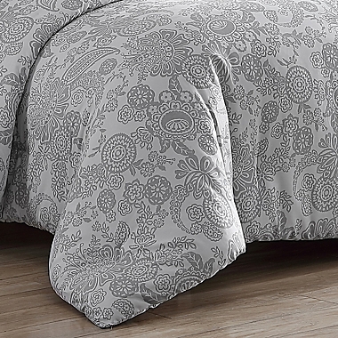 Stone Cottage&reg; Buckthorn Full/Queen Comforter Set in Pastel Grey. View a larger version of this product image.