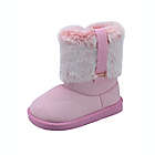 Alternate image 0 for Stepping Stones Size 4 Ombre Faux Fur Boot in Light Pink