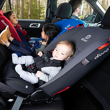 Diono&trade; Radian&reg; 3R All-in-One Convertible Car Seat in Black Jet. View a larger version of this product image.