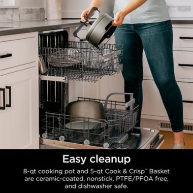 Ninja&reg; Foodi&reg; 14-in-1 8-qt. XL Pressure Cooker Steam Fryer with SmartLid&trade;. View a larger version of this product image.