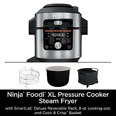 Ninja&reg; Foodi&reg; 14-in-1 8-qt. XL Pressure Cooker Steam Fryer with SmartLid&trade;. View a larger version of this product image.