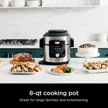 Ninja&reg; Foodi&reg; 14-in-1 8-qt. XL Pressure Cooker Steam Fryer with SmartLid&trade;. View a larger version of this product image.