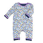 Alternate image 0 for The Honest Company&reg; Floral Reversible Organic Cotton Coverall in Purple