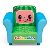 Delta Children CoComelon Upholstered Kids Chair in Blue