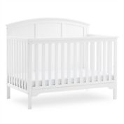 Delta Children Sweet Beginnings Sage Curve Top 6-in-1 Convertible Crib