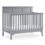 Delta Children Sweet Beginnings Sage Flat Top 6-in-1 Convertible Crib