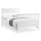 Alternate image 12 for Delta Children Sweet Beginnings Hart Flat Top 6-in-1 Convertible Crib in Bianca White
