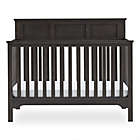 Alternate image 1 for Delta Children Sweet Beginnings Hart Flat Top 6-in-1 Convertible Crib in Stone Grey