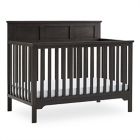 Alternate image 0 for Delta Children Sweet Beginnings Hart Flat Top 6-in-1 Convertible Crib in Stone Grey