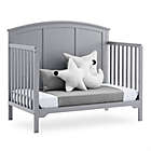 Alternate image 11 for Delta Children Sweet Beginnings Sage Curve Top 6-in-1 Convertible Crib in Grey