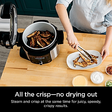 Ninja&reg; Foodi&reg; 14-in-1 6.5 qt. Pressure Cooker/Steam Fryer with SmartLid&trade;. View a larger version of this product image.