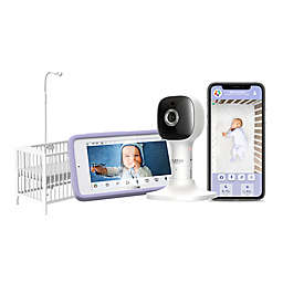 Hubble Connected™ Nursery Pal Crib Edition 5-Inch Smart HD Baby Monitor in White