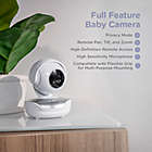 Alternate image 3 for Hubble Connected Nursery Pal Premium 5&quot; Smart HD Baby Monitor with Touch Screen Viewer