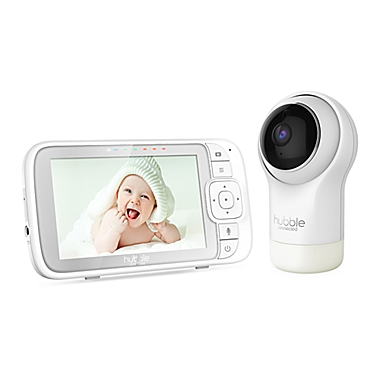 Hubble Connected&trade; Nursery View Pro Video Baby Monitor in White. View a larger version of this product image.
