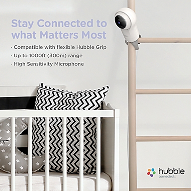 Hubble Connected&trade; Nursery View Pro Video Baby Monitor in White. View a larger version of this product image.