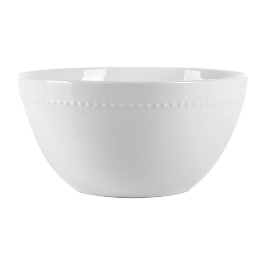 Alternate image 1 for Our Table™ Simply White Beaded Cereal Bowl