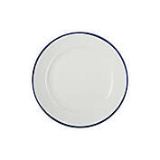 Our Table&trade; Simply White Blue Rim Salad Plate
