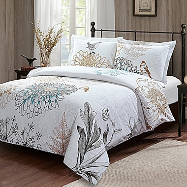 Birdie Queen Duvet Cover Set. View a larger version of this product image.