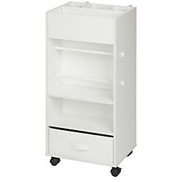 Honey-Can-Do® Craft Rolling Storage Cart in White
