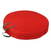 Honey-Can-Do 30-Inch Holiday Wreath Storage Bag in Red/Green
