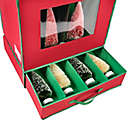 Alternate image 4 for Honey-Can-Do&reg; Compartment Holiday Decorations Storage Box in Red