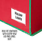 Alternate image 11 for Honey-Can-Do&reg; Christmas Tree Lighting Storage Box in Red