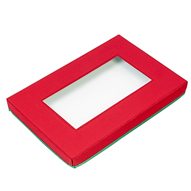 Honey-Can-Do&reg; Christmas Tree Lighting Storage Box in Red. View a larger version of this product image.