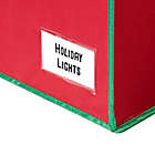 Alternate image 8 for Honey-Can-Do&reg; Christmas Tree Lighting Storage Box in Red