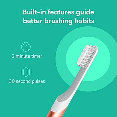 quip Metal Electric Toothbrush in Copper. View a larger version of this product image.