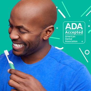 quip Plastic Electric Toothbrush in Green. View a larger version of this product image.