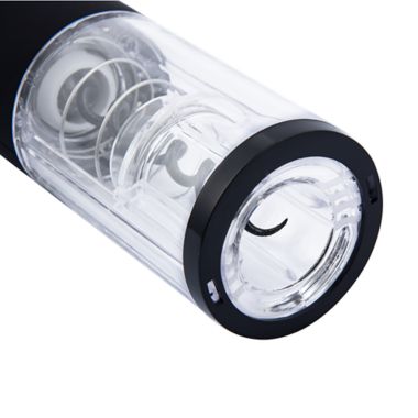 Our Table&trade; Auto Wine Opener in Black. View a larger version of this product image.