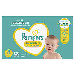 Pampers® Swaddlers™ 120-Count Size 4 Pack Diapers
