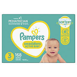 Pampers® Swaddlers™ 168-Count Size 3 Pack Diapers