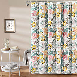 Lush Decor Sydney 72-Inch x 72-Inch Shower Curtain