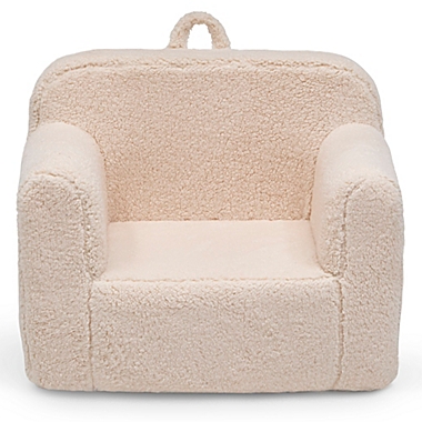 Delta Children&reg; Cozee Sherpa Kids Chair in Cream. View a larger version of this product image.