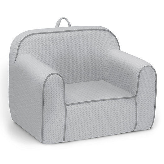 Alternate image 1 for Serta® iComfort® Memory Foam Kids Chair in Grey