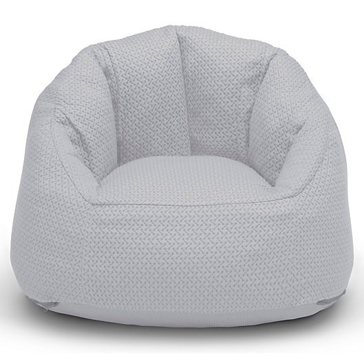 Alternate image 1 for Serta® iComfort® Fluffy Kids Chair with Memory Foam Seat in Grey