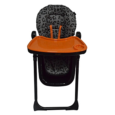 Your Babiie AM:PM by Christina Milian Fitzrovia High Chair in Black Leopard. View a larger version of this product image.