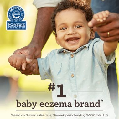 Aveeno&reg; Baby&reg; 5-Count Eczema Therapy Soothing Bath Packs. View a larger version of this product image.