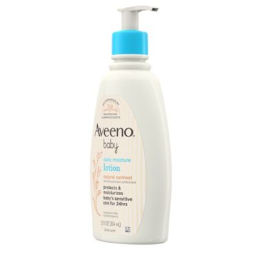 Aveeno&reg; 12 oz. Baby Daily Moisture Lotion. View a larger version of this product image.