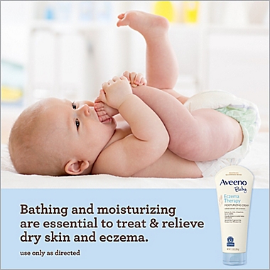 AVEENO&reg; 5 oz. Baby Eczema Therapy Moisturizing Cream. View a larger version of this product image.