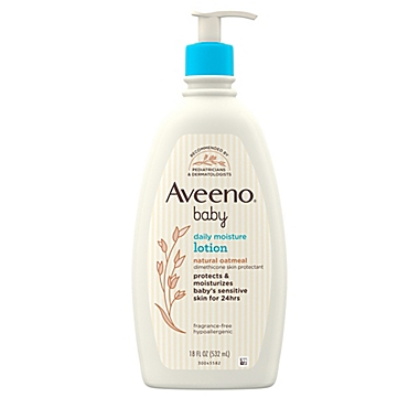 Aveeno&reg; 18 fl. oz. Baby Daily Moisture Lotion. View a larger version of this product image.