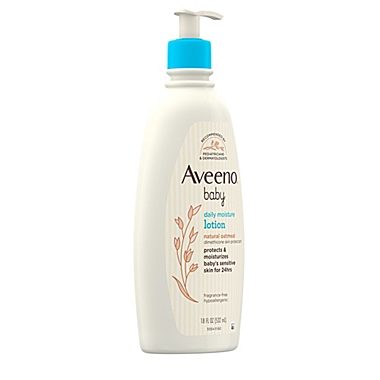 Aveeno&reg; 18 fl. oz. Baby Daily Moisture Lotion. View a larger version of this product image.