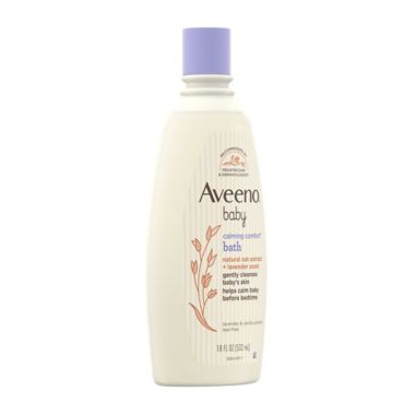 Aveeno&reg; Baby&reg; 18 oz. Calming Comfort Bath. View a larger version of this product image.