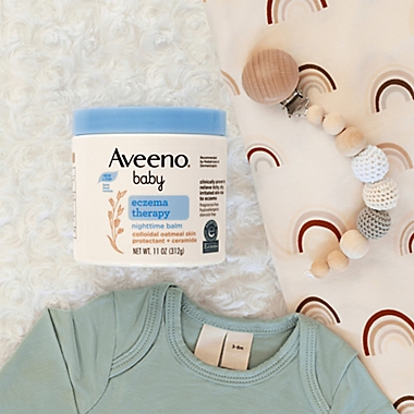 Aveeno&reg; Baby Eczema Therapy Nighttime Balm. View a larger version of this product image.