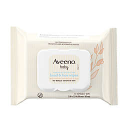 Aveeno® Baby 25-Count Sensitive Skin Baby Hand & Face Wipes