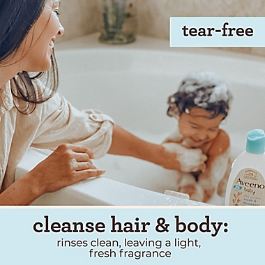 Aveeno&reg; 33 fl. oz. Baby Wash &amp; Shampoo. View a larger version of this product image.