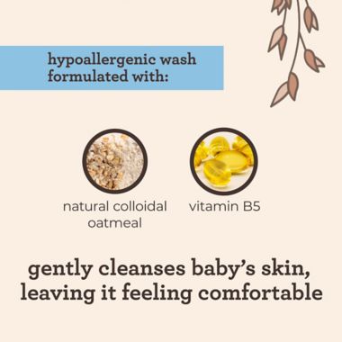 AVEENO&reg; 8 oz. Baby Cleansing Therapy Moisturizing Wash. View a larger version of this product image.
