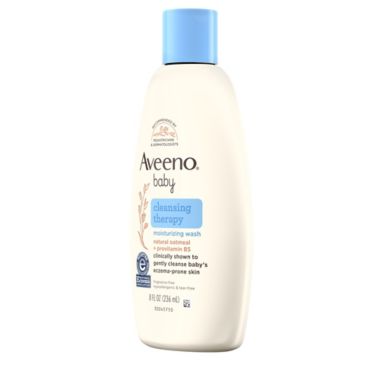 AVEENO&reg; 8 oz. Baby Cleansing Therapy Moisturizing Wash. View a larger version of this product image.